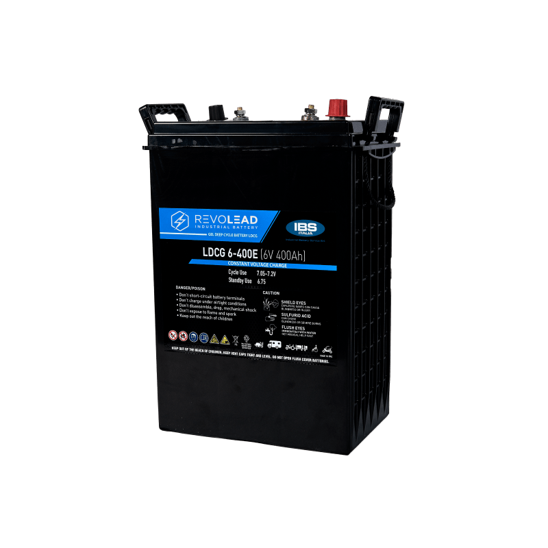 Batteria auto REVOLEAD LDCG6 400E GEL 6V 400Ah